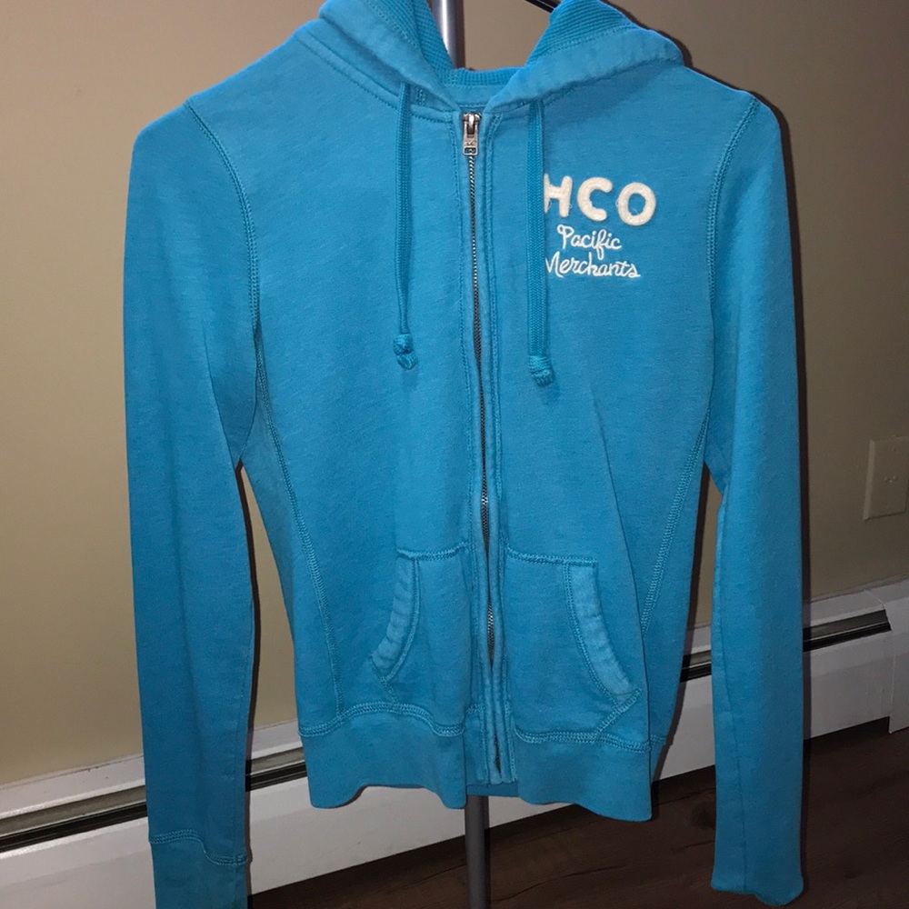 Hollister zip up hoodie